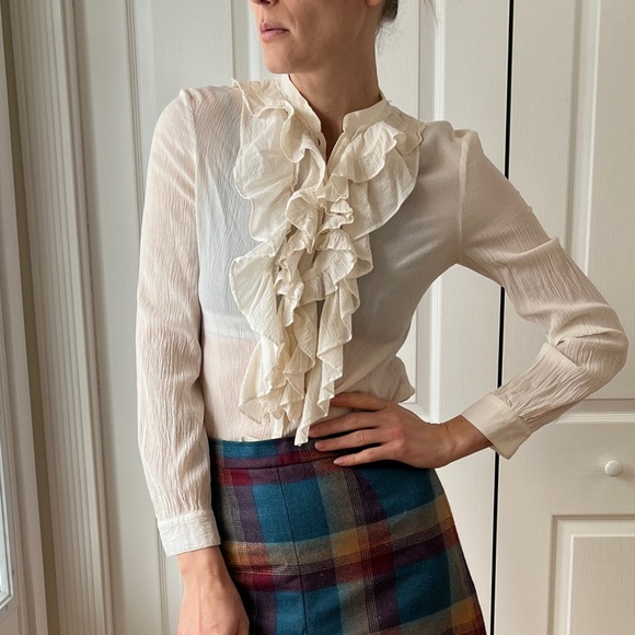 Nygard Collection Tops - Vintage Nygard Collection Victorian Ruffle blouse